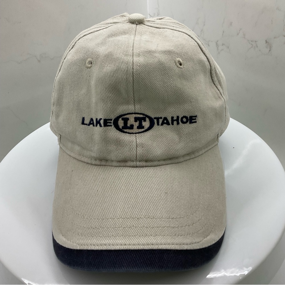 Lake Tahoe strapback cap hat one size